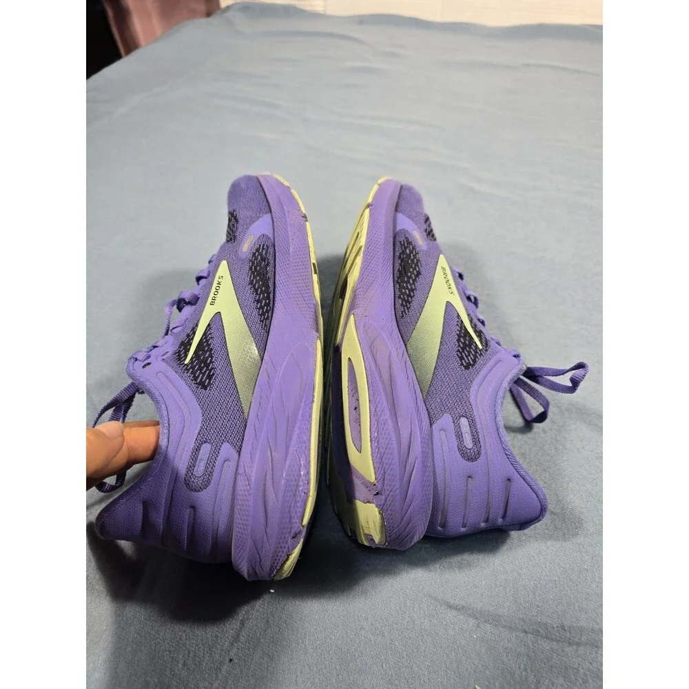 Brooks Launch GTS 9 Womens 8.5 Purple Running Shoes Athletic Casual 1203741B525